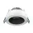 Noxion LED-Spot Ares Tief Weiß 6W 540lm 927-940 3CCT - mit Innenring Schwarz | Ausschnitt 68mm
