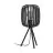 Eglo Tischlampe Romazzina Stahl Schwarz | IP20 - Geeignet für 1x E27 