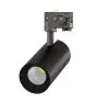 Noxion LED Schienenstrahler 3-Phasen Ecowhite Aluminium Schwarz 30W 2960lm 36D - 830 Warmweiß | UGR <19