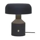 It's about RoMi Tischlampe Porto Eisen Schwarz | Geeignet für 1x E27 