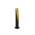 Eglo Tischlampe Barbotto Stahl Schwarz, Gold 4.5W 345lm - 830 Warmweiß | Geeignet für 1x GU10